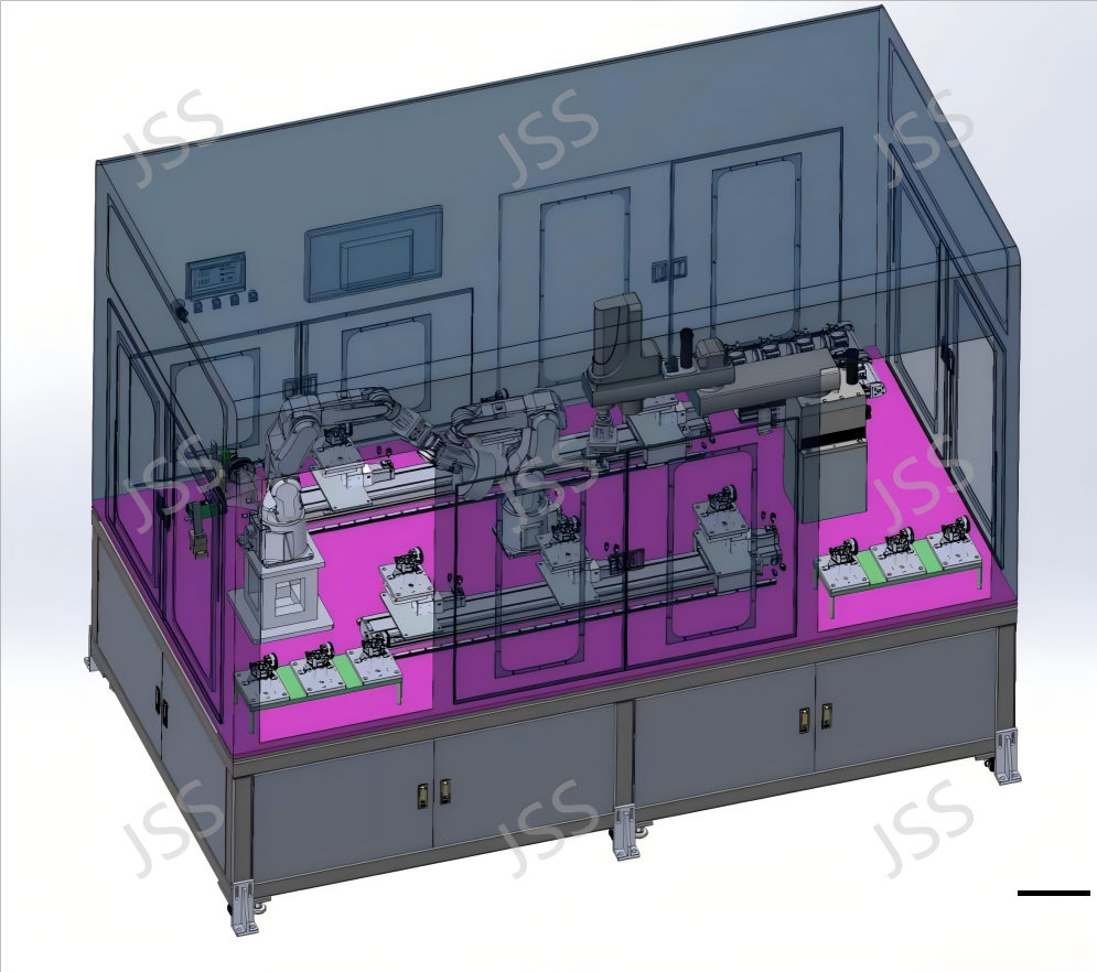 三机器人多相机柔性外观检测系统